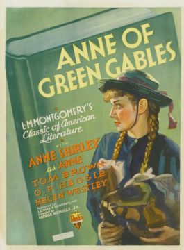 Anne of Green Gables - ekranizacja z 1934 roku - plakat